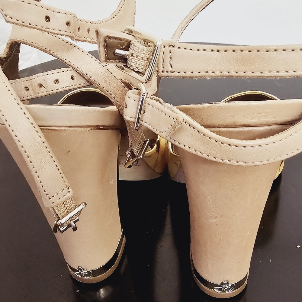 Sam Edelman Shoes Size US 8 Yellow, cream  - Picture 4 of 7